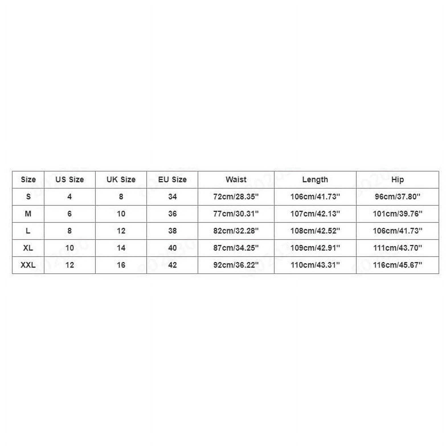 gap women's pants size chart