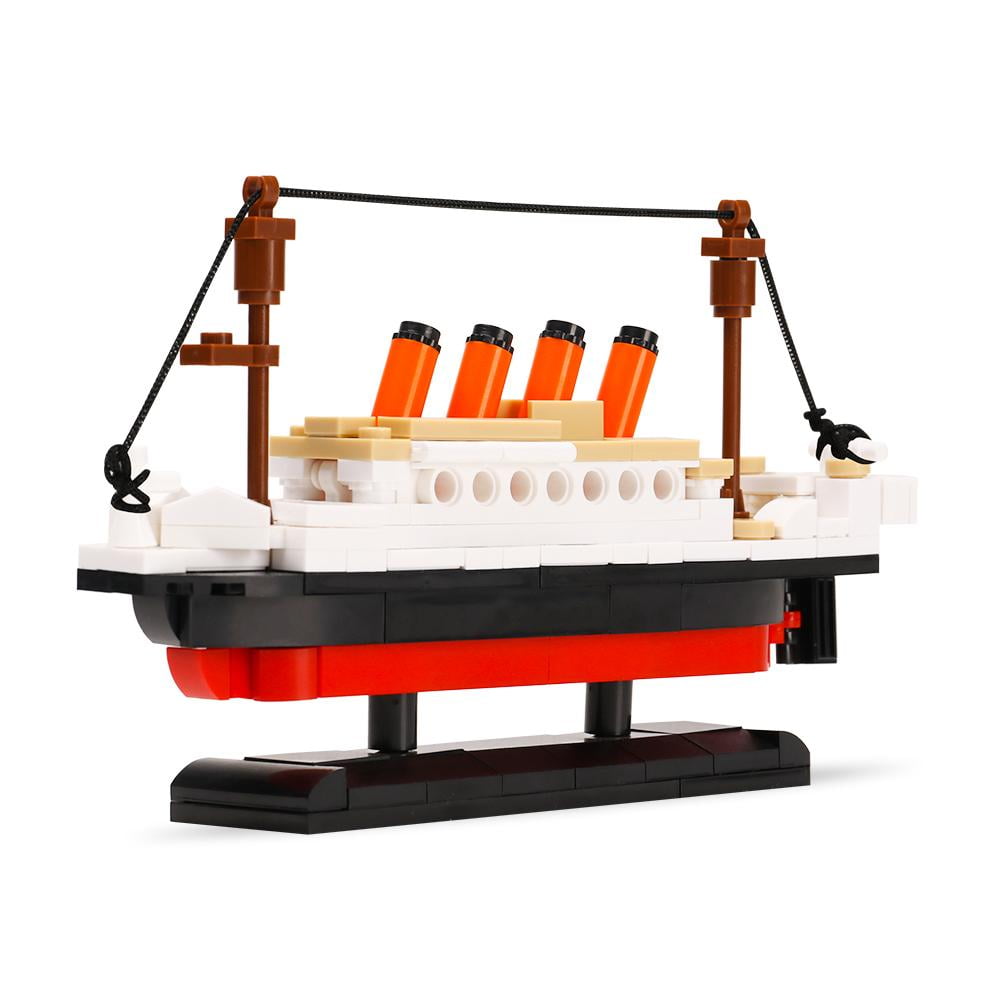 Creative Electric Assembly Boat Ship Model Science Kit Educational Toy Kids DIY 
