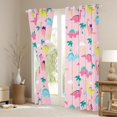 thumbnail image 3 of Manfei Kids Children Cartoon Dinosaur Curtains Pack of 2 (42x84 Each),Kawaii Animal Dino Curtains Blackout,Cute Jungle Wildlife Bedroom Curtains,Breathable Home Decor, 3 of 6
