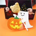 thumbnail image 6 of 50/100PCS DIY Supplies Biscuits Decoration Home Cartoon Halloween Ghost Pumpkin Lollipop Holder Candy Package Card 02-100PCS, 6 of 8