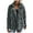 Grey, variant on Women's Fuzzy Shearling Coat, Winter Warm Oversized Jacket with Lapel Collar, Casual Zipper Outwear for Daily Use Black, XXXXXL