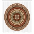 thumbnail image 3 of Ambesonne Afghan Shower Curtain, Zigzags, 69"Wx84"L, Multicolor, 3 of 3