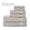 Light Gray, variant on WelHome 100% Cotton 6-Piece Ultra SOFT TWIST Towel Set, 600 GSM, 2 Bath Towels 30" x 54", 2 Hand Towels, 2 Washcloths, Highly Absorbent, Bathroom Towel for Everyday Use, Navy Blue