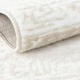 thumbnail image 3 of Rugs.com Hermitage Collection Rug – 8 Ft Square Snow White Medium Rug Perfect For Living Rooms, Kitchens, Entryways, 3 of 9