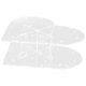thumbnail image 4 of Heart Shaped Acrylic Clear Cake Pops Stand For Birthday Party Presentations 1Set, 4 of 4