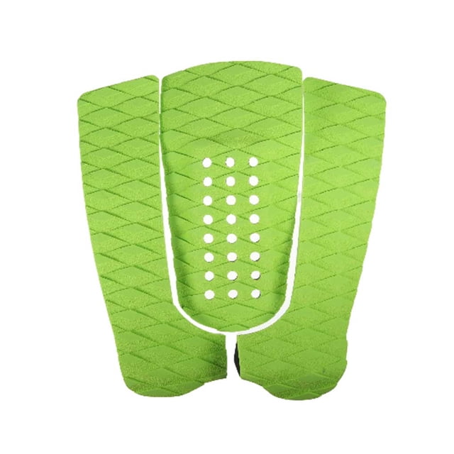 Eigraketly Almohadilla para Surf, alfombrilla trasera de tracción para pies, mano de obra fina, antideslizante, agua exquisita, suministros de Deportes acuáticos
