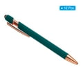 thumbnail image 3 of Unique Bargains Ballpoint Pen with Stylus Tip, Medium Point, 1.0mm, Black Ink, 12 Pack, 3 of 5