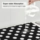 thumbnail image 5 of Balery Black and White Polka Dot Alfombrilla de Secado para Cocina, 18x24 Pulgadas, Súper Absorbente para Platos y Encimeras, 5 of 7
