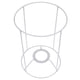 thumbnail image 2 of Marco de luz colgante de techo con soporte de lámpara de hierro de repuesto de jaula de alambre ligero, 2 of 5