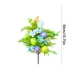 thumbnail image 3 of Árbol de Navidad artificial de 30 cm, mini árbol de escritorio, piñas rojas con bayas, base de arpillera, ideal para casas de campo, plegable y portátil, estructura metálica, para dormitorio, 3 of 6