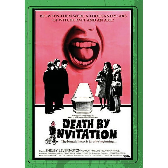 Death by Invitation (DVD), Sinister Cinema, Horror