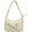 Beige, variant on Nylon Bow Hobo Bags Cute Tote Bag Crossbody Purse Trendy Underarm Shoulder Bag Lightweight Work Satchels Top-Handle Bag