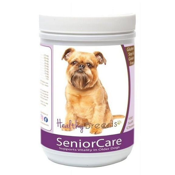 Healthy Breeds 840235164289 Brussels Griffon Senior Dog Care Soft Chews
