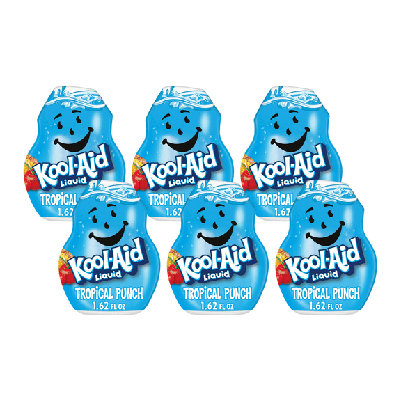 Kool-Aid Liquid Drink Mix, Tropical Punch, 1.62 Fl Oz (Pack of 6)