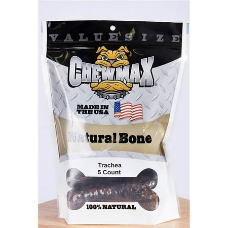UPC: 0814866014947 | 5 Count 5-6 Beef Trachea Dog Chews