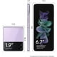 thumbnail image 3 of Samsung Galaxy Z Flip3 5G 128GB 8GB Lavender, 3 of 3
