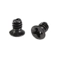 thumbnail image 5 of Uxcell #6-32 x 13/64" Phillips Flat Head Screws Fastener Black Zinc Plated 60 Pack, 5 of 5
