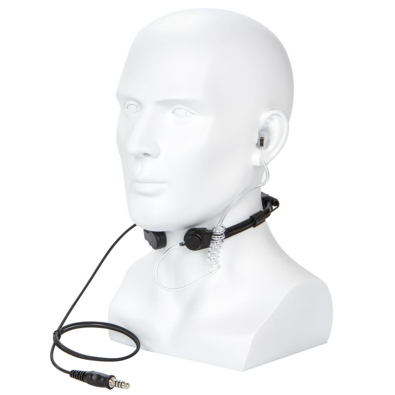 Tactical throat mic headset new arrivals
