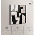 thumbnail image 2 of Curvilinear Contrast II Acrylic Print Midcentury Art by Art Remedy, Ready to Hang, 36 x 45, 2 of 6