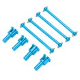 thumbnail image 2 of Diff Coupe Outdrives Joint Set, Finition Fine Aluminium Diff Outdrives Joint Coupe Forte Résistance à l'Usure Durabilité pour 1/18 RC Voiture Bleu, 2 of 8