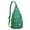 Green-25, variant on Watercolor Cactus Tactical Sling Bag - Southwestern Desert Art, High-Quality Zippers, 19.9×9.4inch Spacious