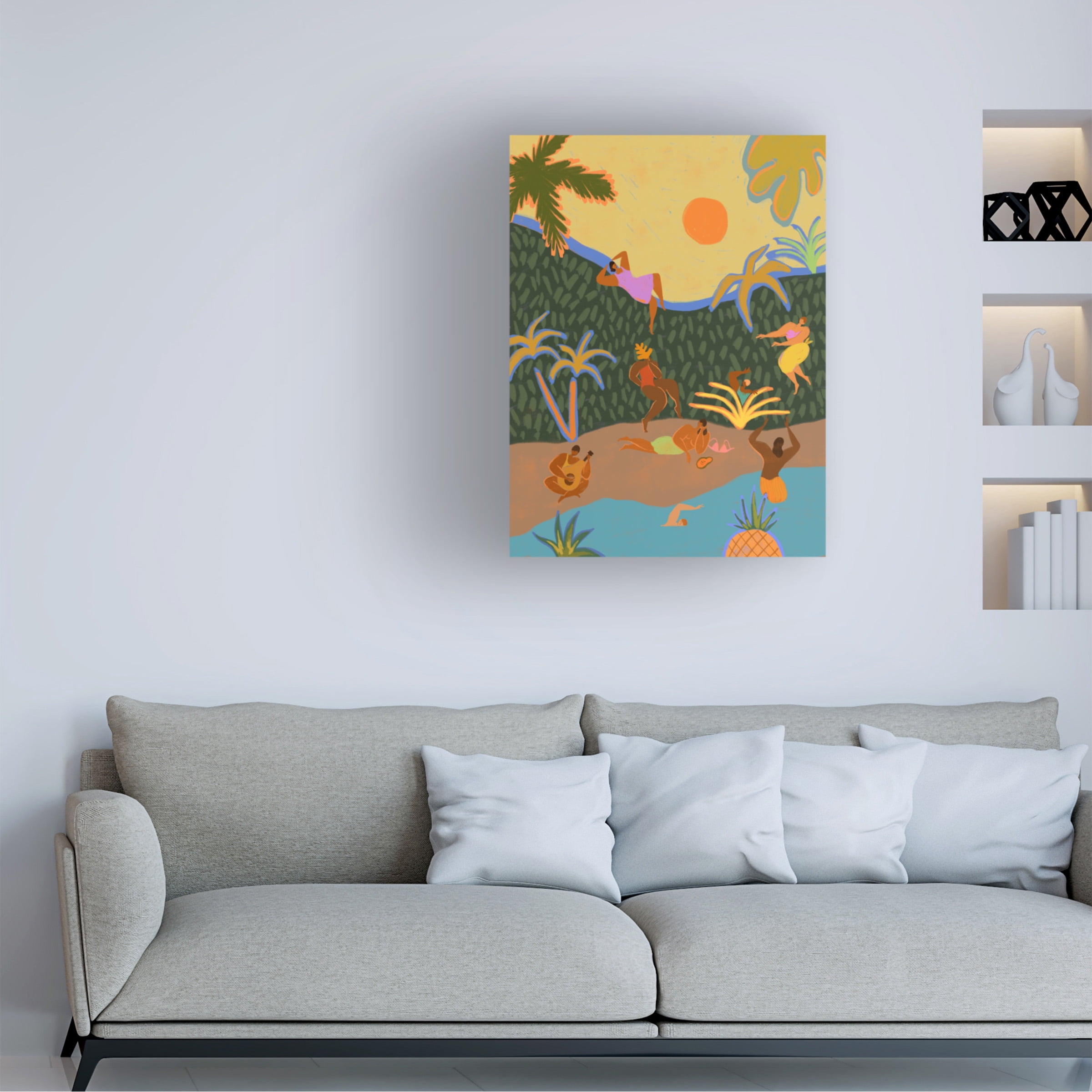 Arty Guava 'Summer Paradise' Canvas Art