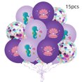 thumbnail image 1 of Globos de conchas marinas, globos de mylar de aluminio de conchas marinas multicolores para baby shower, cumpleaños, suministros de decoración para fiestas con temática del océano, 1 of 6