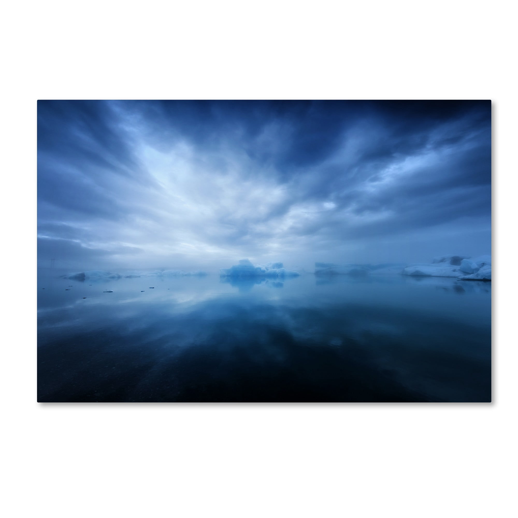 Trademark Fine Art 'Jokulsarlon' Canvas Art by Philippe Sainte-Laudy