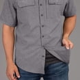 thumbnail image 5 of VORTEX Men Hammerstone Short Sleeve Shirt, Color: Castlerock, Size: S (120-06-CAS-S), 5 of 5