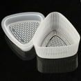 thumbnail image 2 of CAROOTU 4pcs Triangular Sushi Mold Rice Ball Maker Sushi Rice Cake Press Mold Maker, 2 of 5