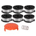 thumbnail image 1 of Trimmer Spool and Line Black Decker Replaces A6485 A6481 AF-100, 1 of 2