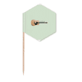 thumbnail image 1 of Guitar Instrument Playing Music Toothpick Flags Cupcake Picks Party Celebration, 1 of 3