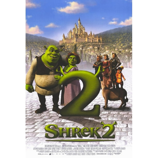 Shrek 2 - movie POSTER (Style C) (27" x 40") (2004) - Walmart.com