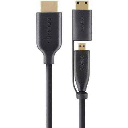UPC 722868973493 product image for Belkin HDMI to Mini and Micro Adaptor Cable | upcitemdb.com