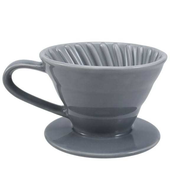 Ceramic Hand Brew Coffee Filter Cup Conical Dripper Kit Household Appliance Pour over Stand I
