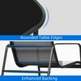 thumbnail image 4 of Uforic 4 Pieces Outdoor Furniture Set,Patio Textilene Steel Conversation Set with Loveseat Chair,Rocking Chair Set of 2 and Tea Table - Gray, 4 of 6