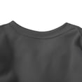 thumbnail image 6 of Women's Oversized V-Neck Fleece Pullover Sweatshirt, Long Sleeve Soft Comfortable No Hood Casual Top with Relaxed Fit for 2025 Fall Season, Daily Wear and Layering Outfits Dark Gray S, 6 of 9