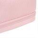 thumbnail image 3 of 3pcs Set Travel Makeup Bag Large Capacity PU Wrinkle Proof Waterproof Portable Travel Toiletry Bag Pink, 3 of 4