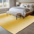 thumbnail image 5 of Yellow Ombre Area Rugs 8x10 for Living Room, Farmhouse Yellow Gradient Modern Art Non Slip Washable Rug Runner, Low Pile Indoor Floor Carpet Mat Bathroom Rugs for Bedroom, Kids Room, 5 of 9