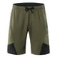 thumbnail image 3 of Pantalones cortos de hombre Pantalones cortos de bicicleta acolchados 2 en 1 con bolsillos Pantalones cortos de ejercicio transpirables para hombres para entrenar ciclismo Arsuxeo Pantalones cortos de hombre, 3 of 7
