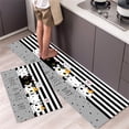 thumbnail image 1 of Alfombra Para Puerta De Entrada Alfombras De Cocina Alfombra De Pie Para Baño Antideslizante Poliéster QYSC-201 40 X 120 Cm ANGGREK, 1 of 1