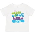 thumbnail image 3 of Inktastic Accountant Dad Best Cpa Boys or Girls Baby T-Shirt, 3 of 5