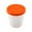 D, variant on Wide-Mouth Round Ice Cream Cup with Silicone Seal Lid, Reusable 12 Oz Plastic Dessert Container for Gelato, Frozen Yogurt & Snacks, Stackable Freezer-Safe Party Bowls, 1 Plastic Cup 1 Plastic Lid