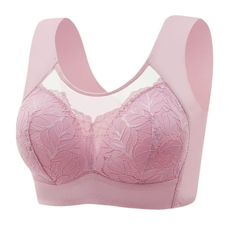 Womens Lace Lingerie Bras Plus Size Underwear Bralette Bras Comfortable Bra Soft Cotton Push Up Bra High Stretch Sports Bras