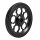 thumbnail image 4 of 4X Rueda Fácil de Bicicleta Plegable para Aleación de Aluminio Easywheel Rodamiento Sellado Ultraligero Ruedas de Empuje Piezas de Bicicleta, Negro, 4 of 10