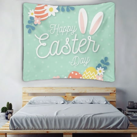 

Easter s Day Background Cloth Hanging Cloth Party Decoration Wall Hanging Fabric Decor Background Cloth for Living Room Bedroom