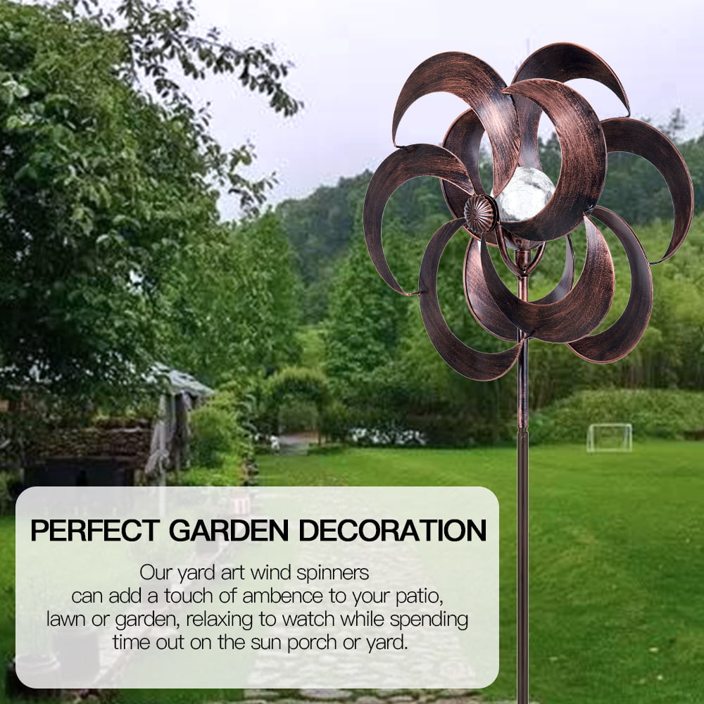 Details about   Large Colorful Confetti Wind Spinner Outdoor Lawn Garden Decor Patio Stake Yard 
