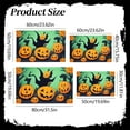 thumbnail image 2 of Halloween Sassafras Switch Mat 11.81" x 19.69", Interchangeable Front Door Mat Outdoor Entrance, Indoor Entryway Rug, Fall Sassafras Doormat Inserts (Boo Jack Pumpkin), 2 of 6