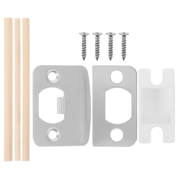 1 Set Door Strike Plate Strike Plate Door Latch Plate Door Strike Plates Metal Strike Plates