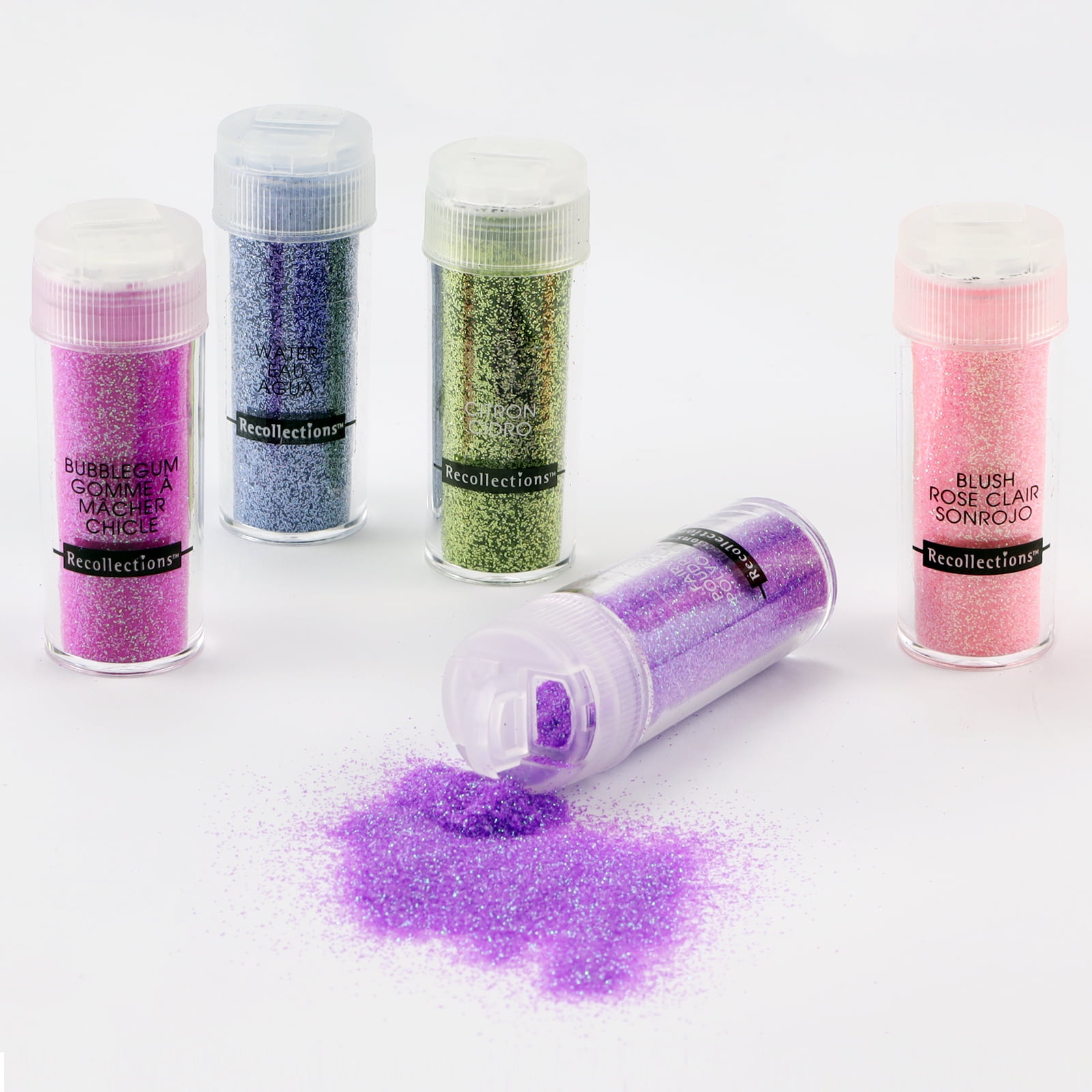 Extra Fine Glitter Set by Recollections - Assorted Glitter Set for Resin - Card Making - Decorations - Home DecorProject and Arts & Crafts - 1 Pack